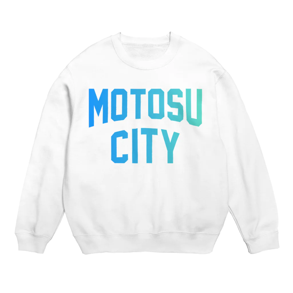 JIMOTOE Wear Local Japanの本巣市 MOTOSU CITY Crew Neck Sweatshirt