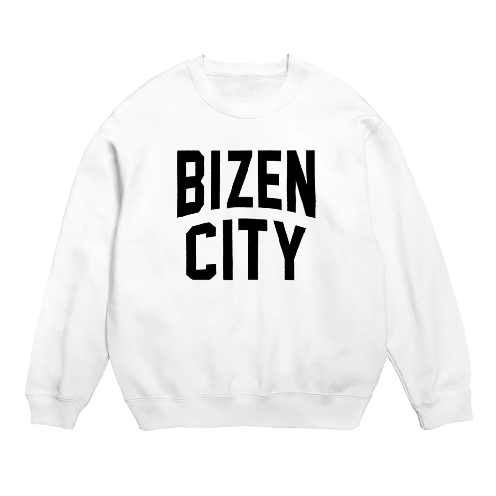 JIMOTOE Wear Local Japanの備前市 BIZEN CITY Crew Neck Sweatshirt