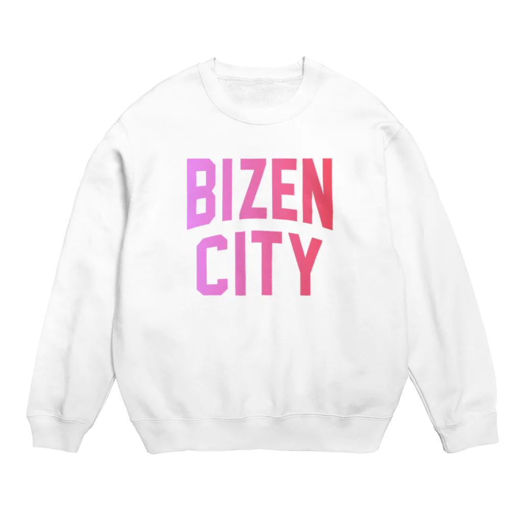 JIMOTOE Wear Local Japanの備前市 BIZEN CITY Crew Neck Sweatshirt