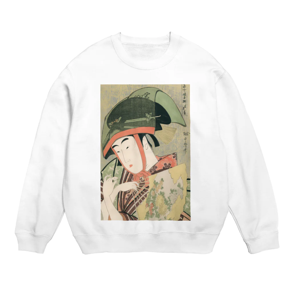 寿めでたや(ukiyoe)のUTAMARO Crew Neck Sweatshirt