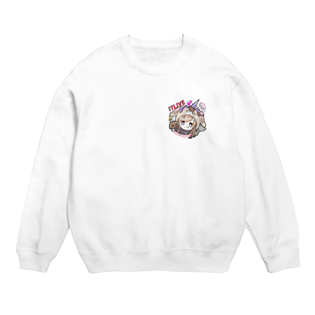 めるふぇん🌈ひめひめランド🎈🏰の(ᯅ̈ )ひめるふぇん(ᯅ̈ ) Crew Neck Sweatshirt