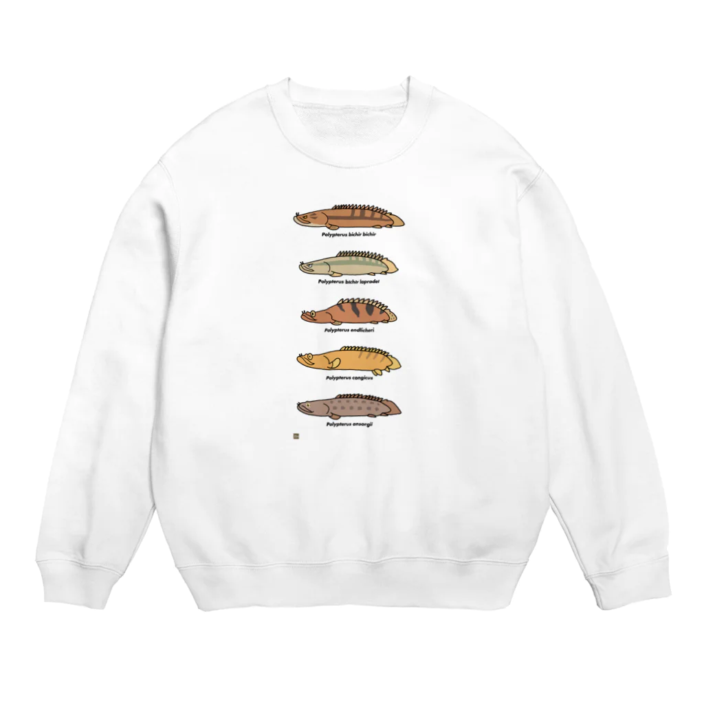 幻想水系branch　byいずもり・ようのプチプチポリプ（下の巻） Crew Neck Sweatshirt