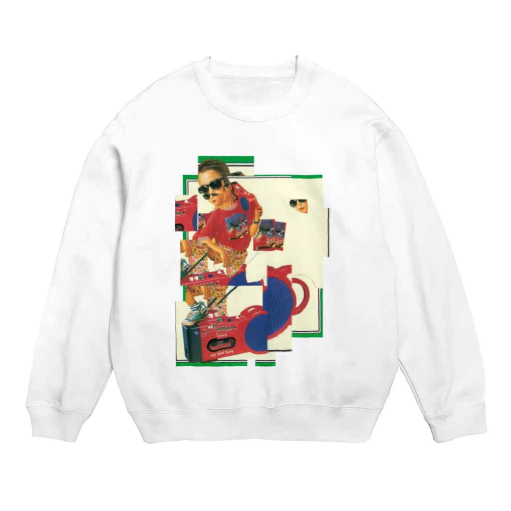 parking_techniqueのスカルプチャーboy Crew Neck Sweatshirt