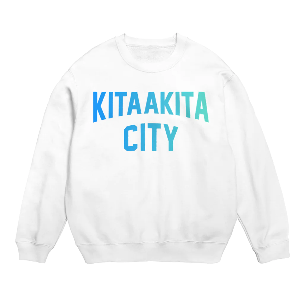 JIMOTOE Wear Local Japanの北秋田市 KITAAKITA CITY Crew Neck Sweatshirt