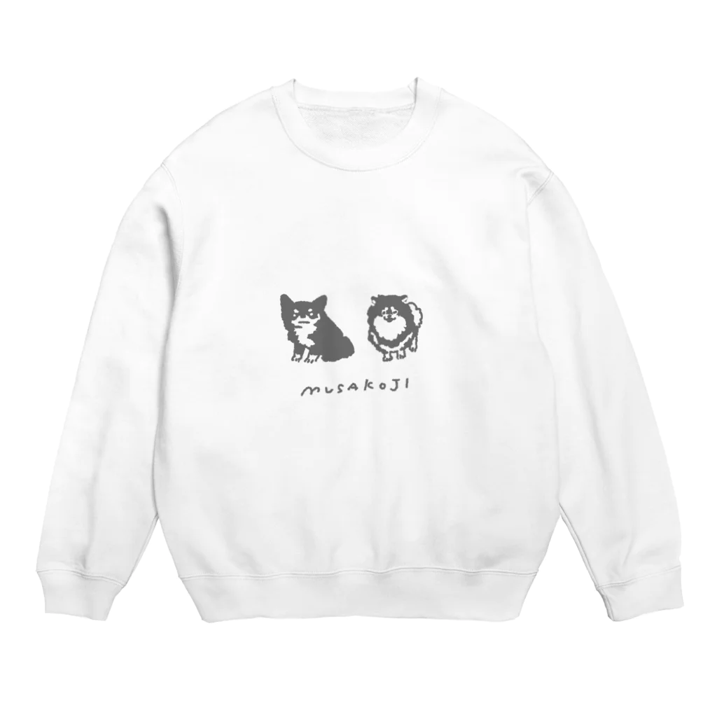 おはよう西さんのmusakoji Crew Neck Sweatshirt