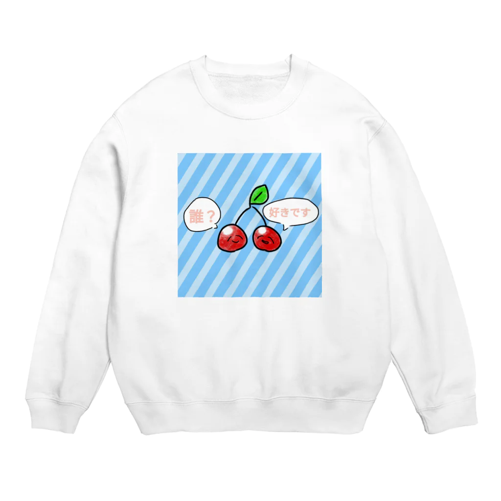 Chu-so-yumyum(チュウソウヤムヤム)の非合理主義チェリー Crew Neck Sweatshirt