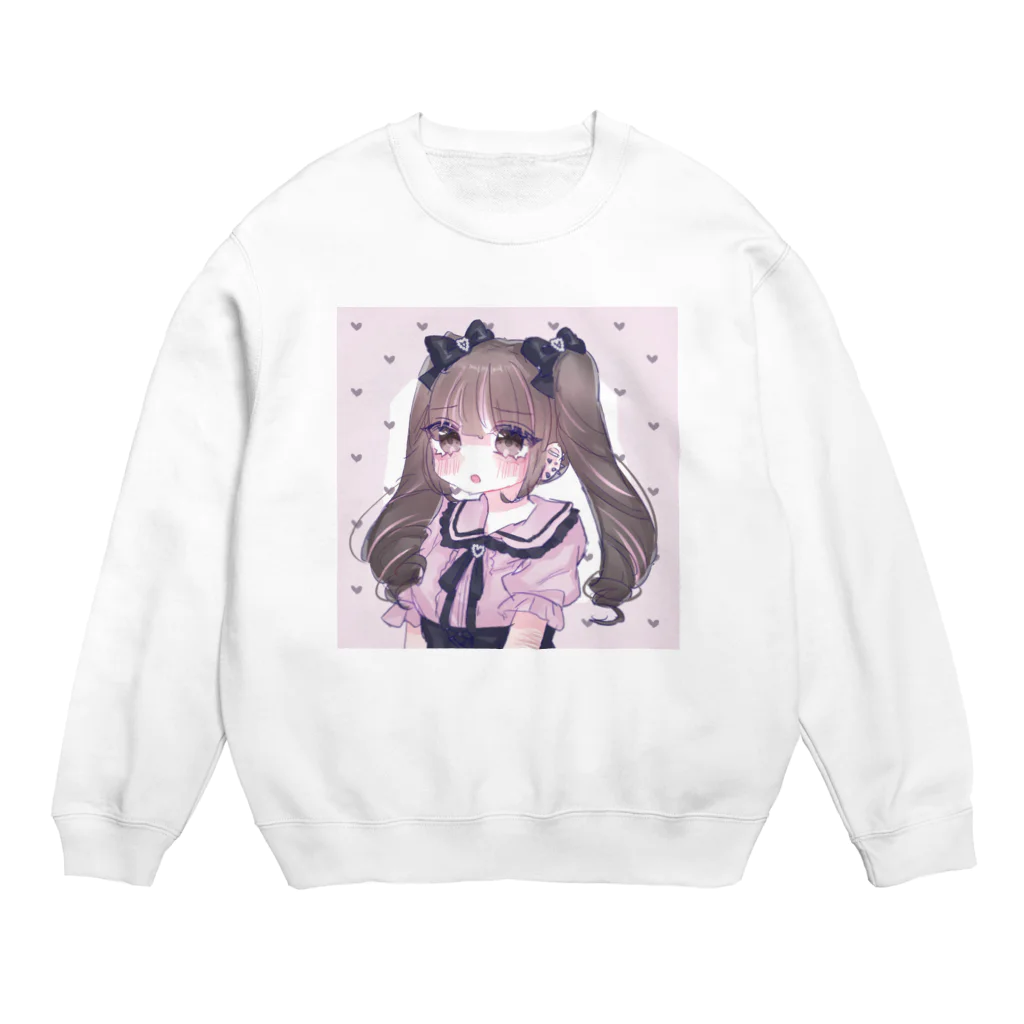 あくむ病院の地雷ちゃん Crew Neck Sweatshirt