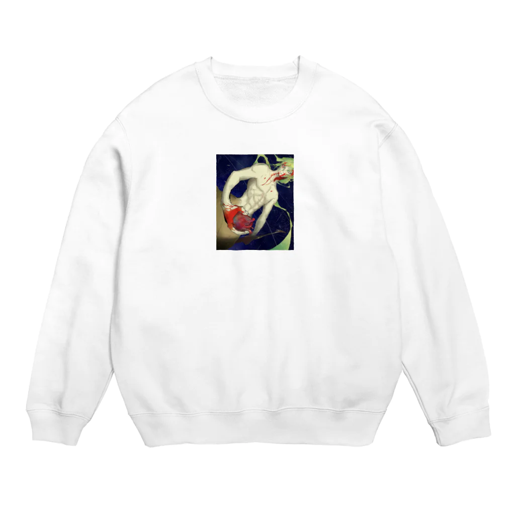 画廊のすみっこのアンタレスの心臓 Crew Neck Sweatshirt