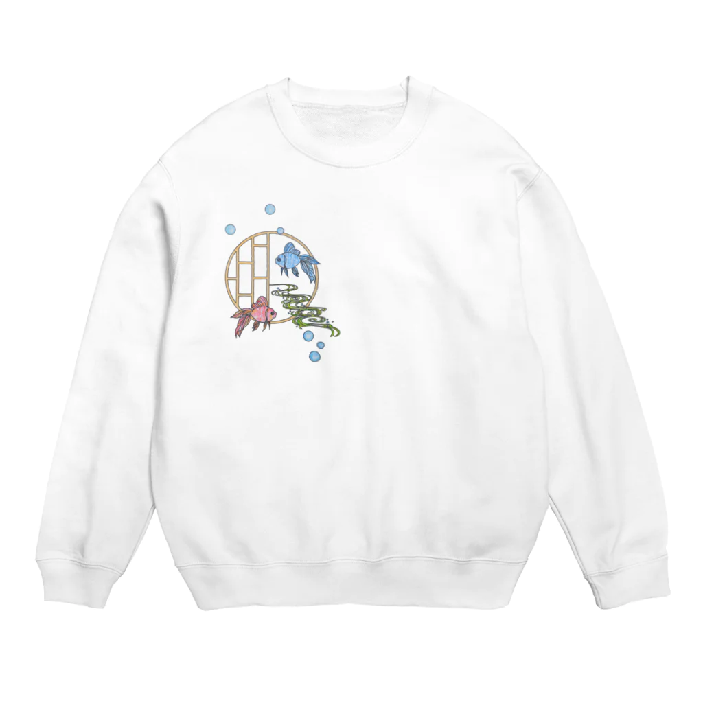 NANASHOPのGoldFish金魚 Crew Neck Sweatshirt