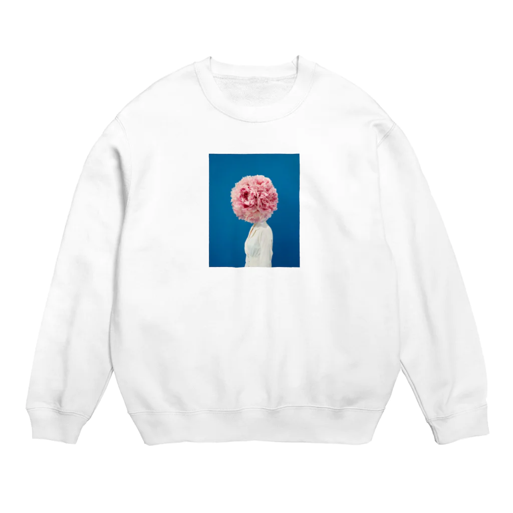 trickNFTartの芍薬 Crew Neck Sweatshirt