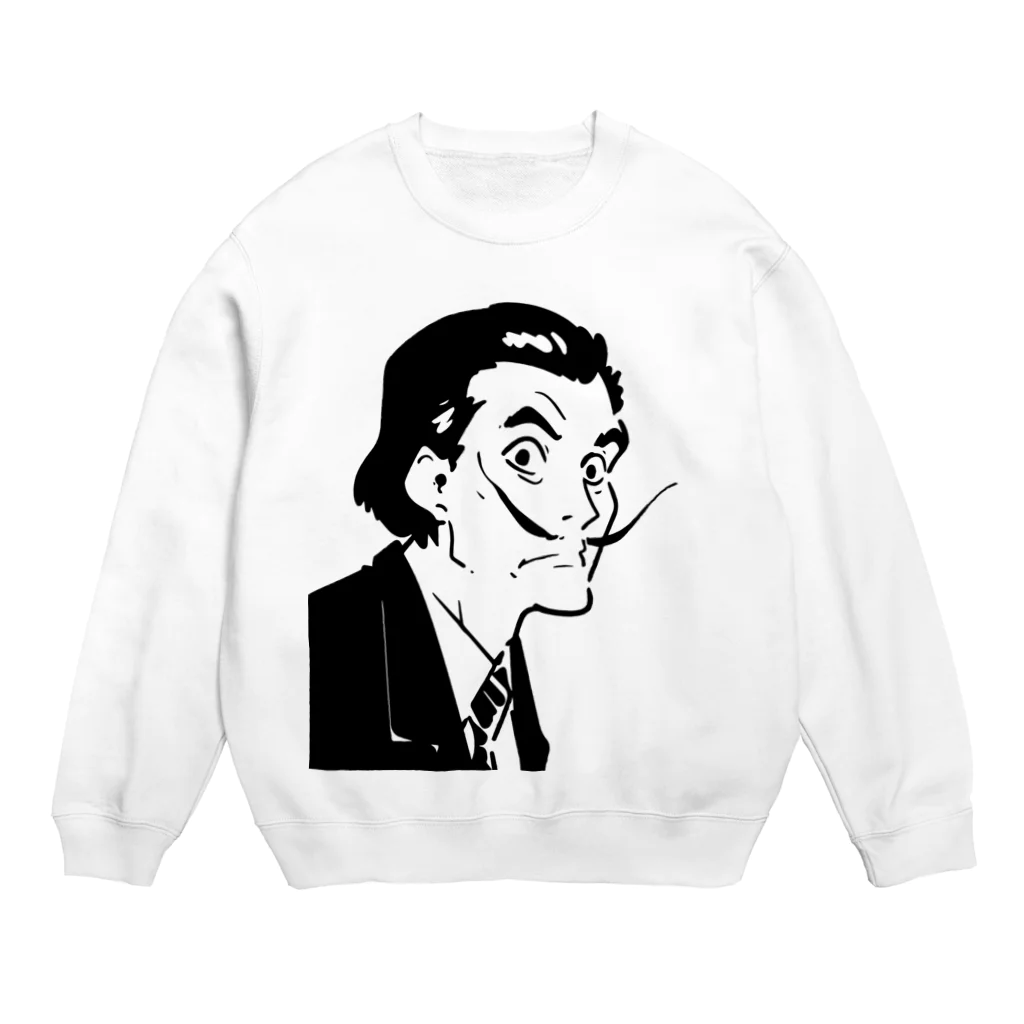 山形屋米店のサルバドール・ダリ(Salvador Dalí) Crew Neck Sweatshirt