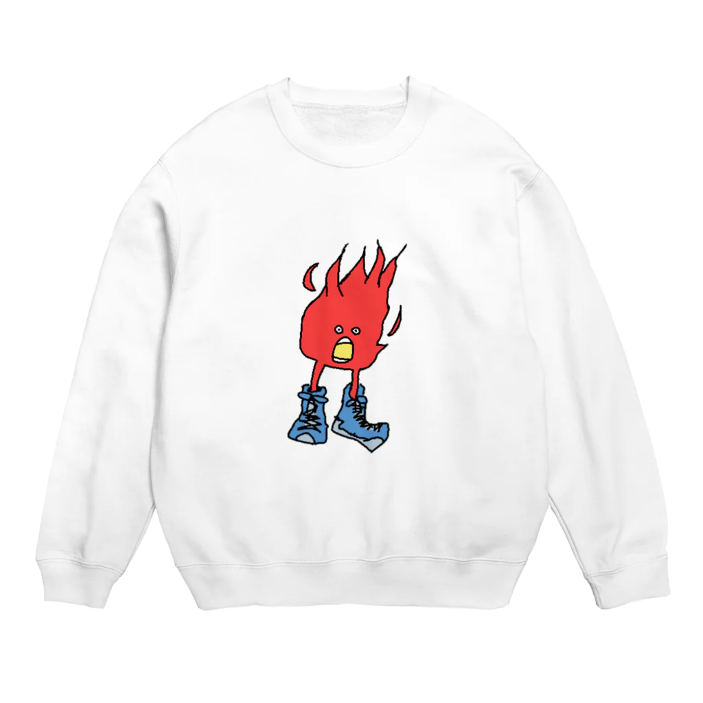 ★ZAWAのFIRE BOY Crew Neck Sweatshirt