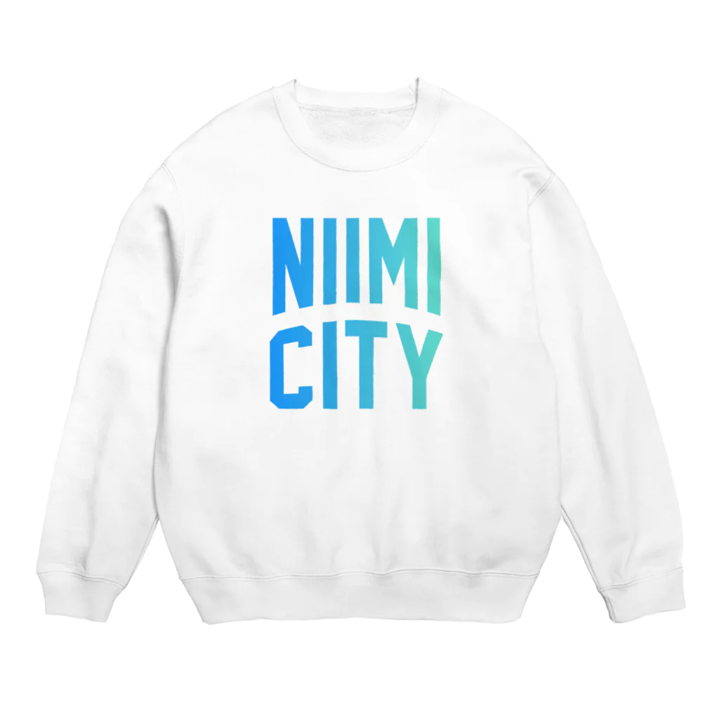 JIMOTOE Wear Local Japanの新見市 NIIMI CITY Crew Neck Sweatshirt