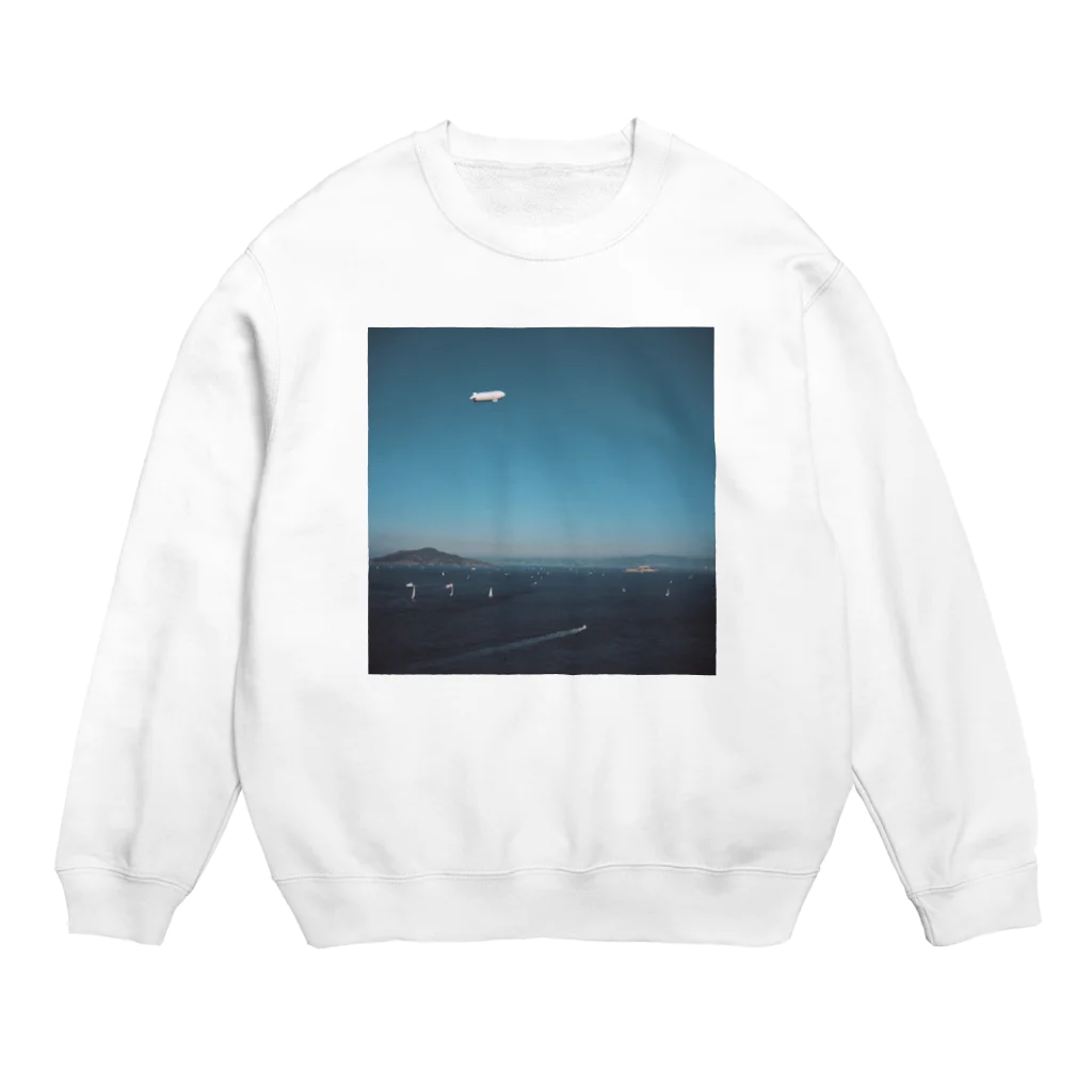 Emo American GoodsのVivid Blue Crew Neck Sweatshirt