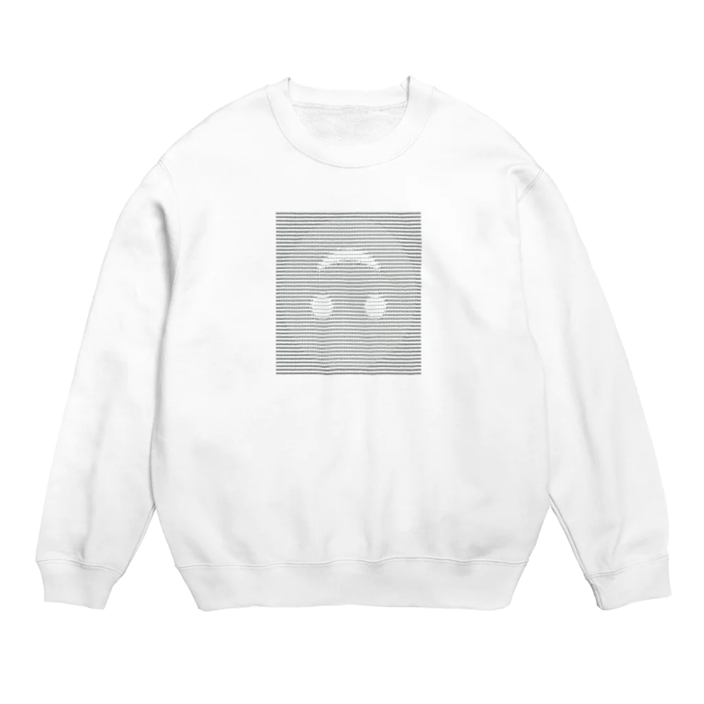 internetのdope ASCII smile #1 Crew Neck Sweatshirt