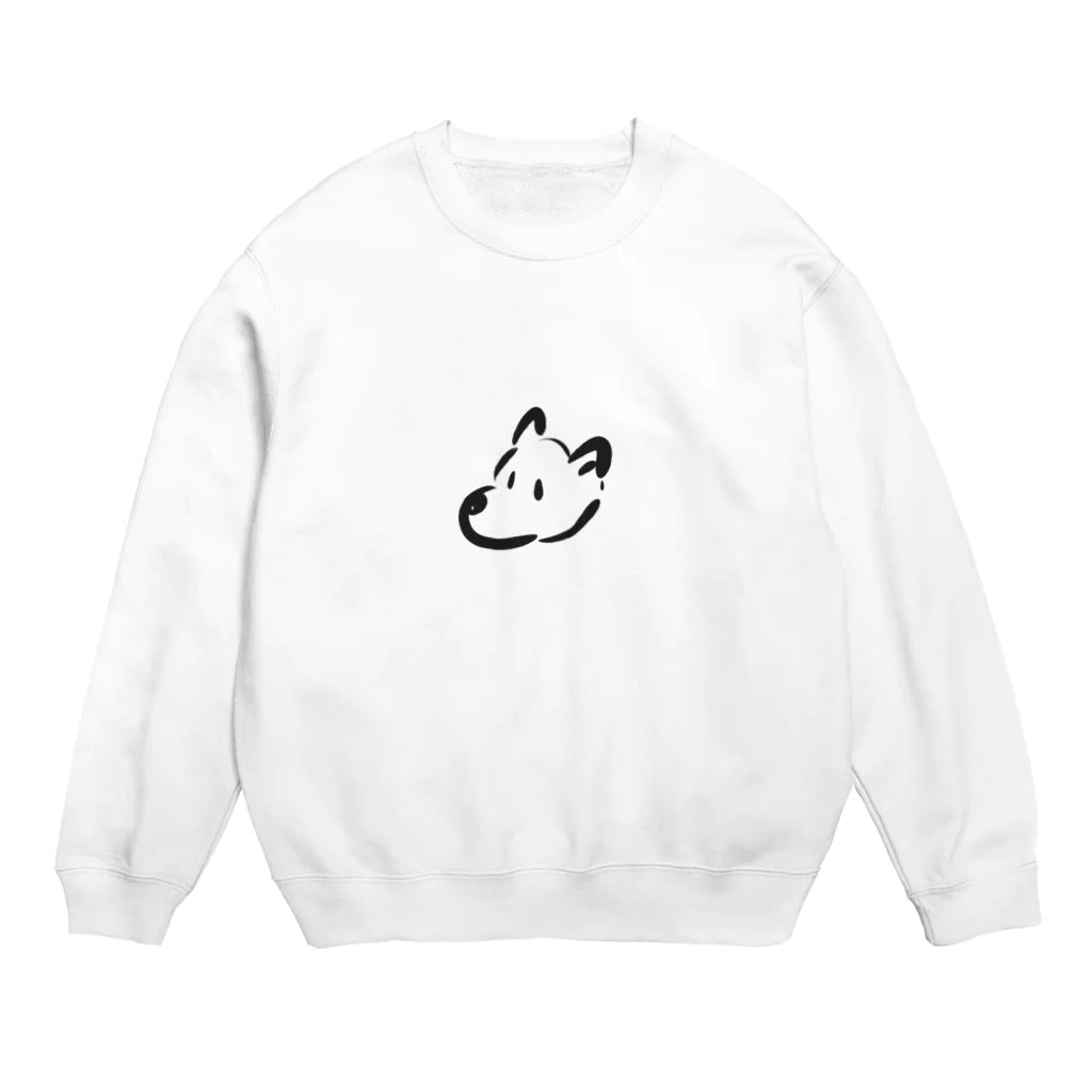 5秒クオリティのいぬ。 Crew Neck Sweatshirt