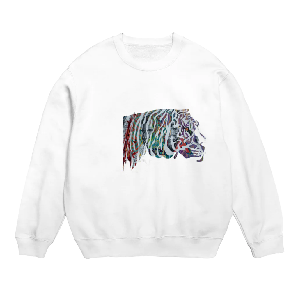 さゆぴょんのウォールアート Crew Neck Sweatshirt