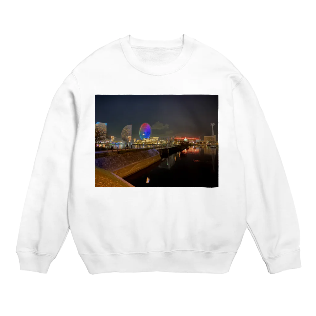 StreetFashionBrand-GoldMaryのYOKOHAMA CITY Crew Neck Sweatshirt