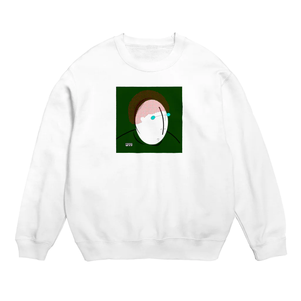 nakamachi ayakaのtamago Crew Neck Sweatshirt