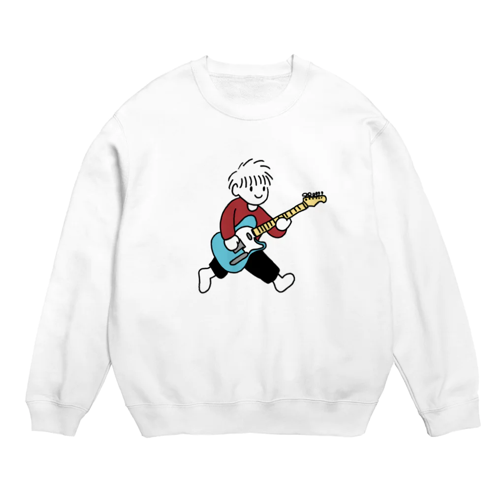 踊るこどもたちの夢はロックスター Crew Neck Sweatshirt