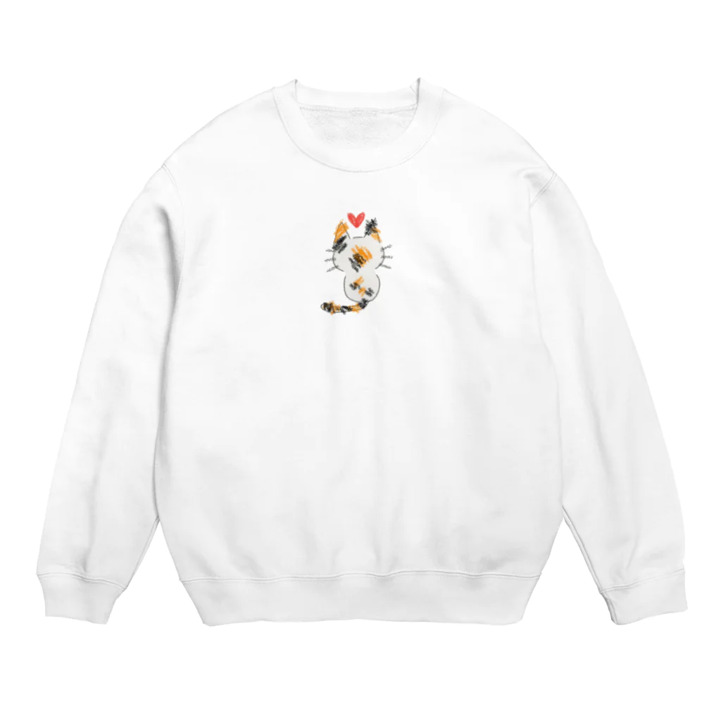 くらぼっこ@写真小説のみけねこちゃシリーズ2 Crew Neck Sweatshirt