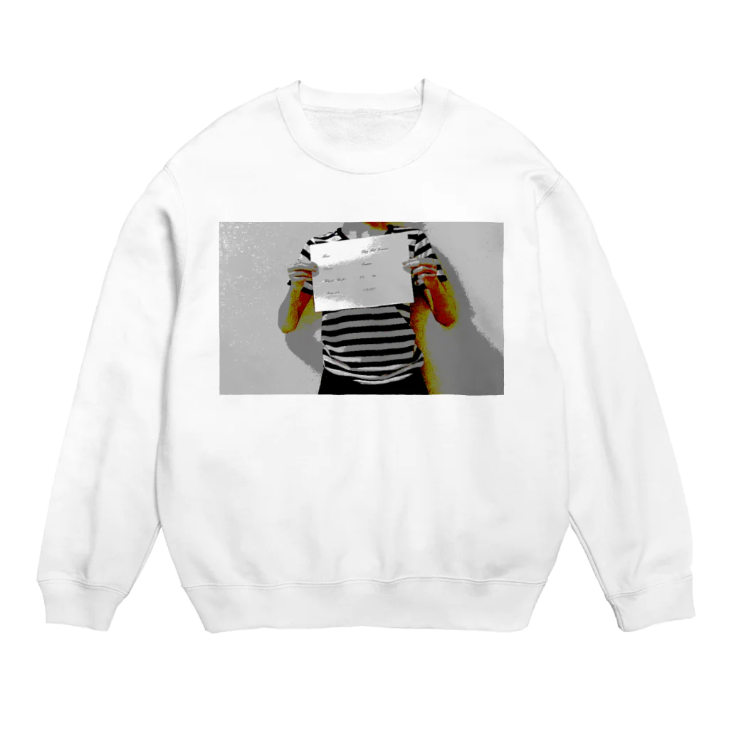 Nonsense Shopのマグショット？　罪人？（16カラー） Crew Neck Sweatshirt