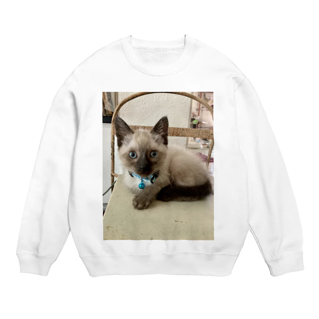 モカちゃんのMoca  Crew Neck Sweatshirt