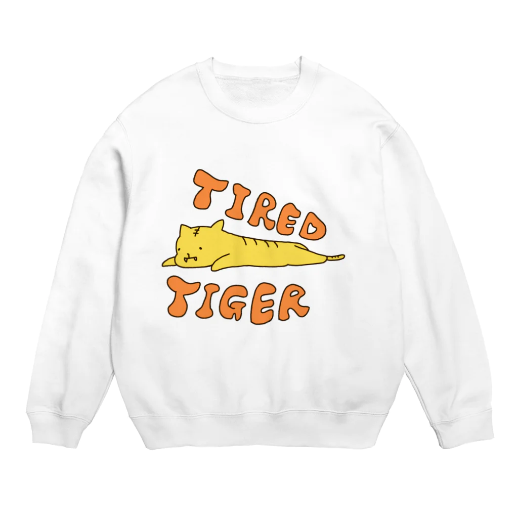 超健康のTIRED TIGER Crew Neck Sweatshirt