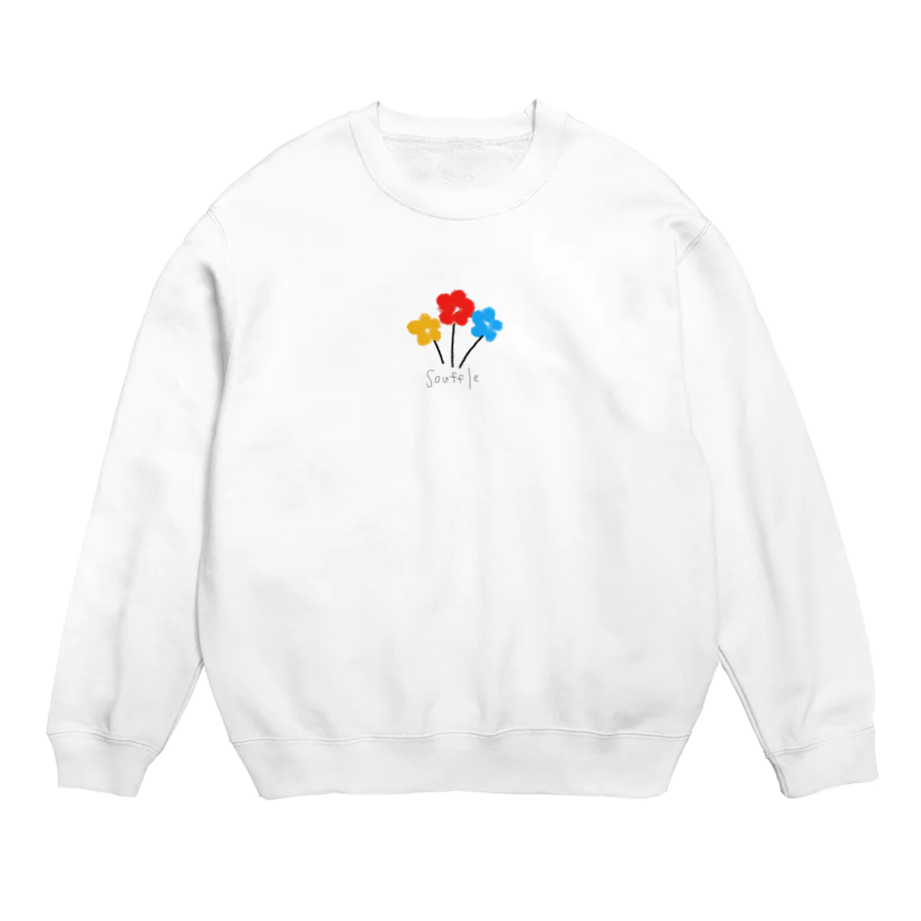 souffleのFlower2 Crew Neck Sweatshirt