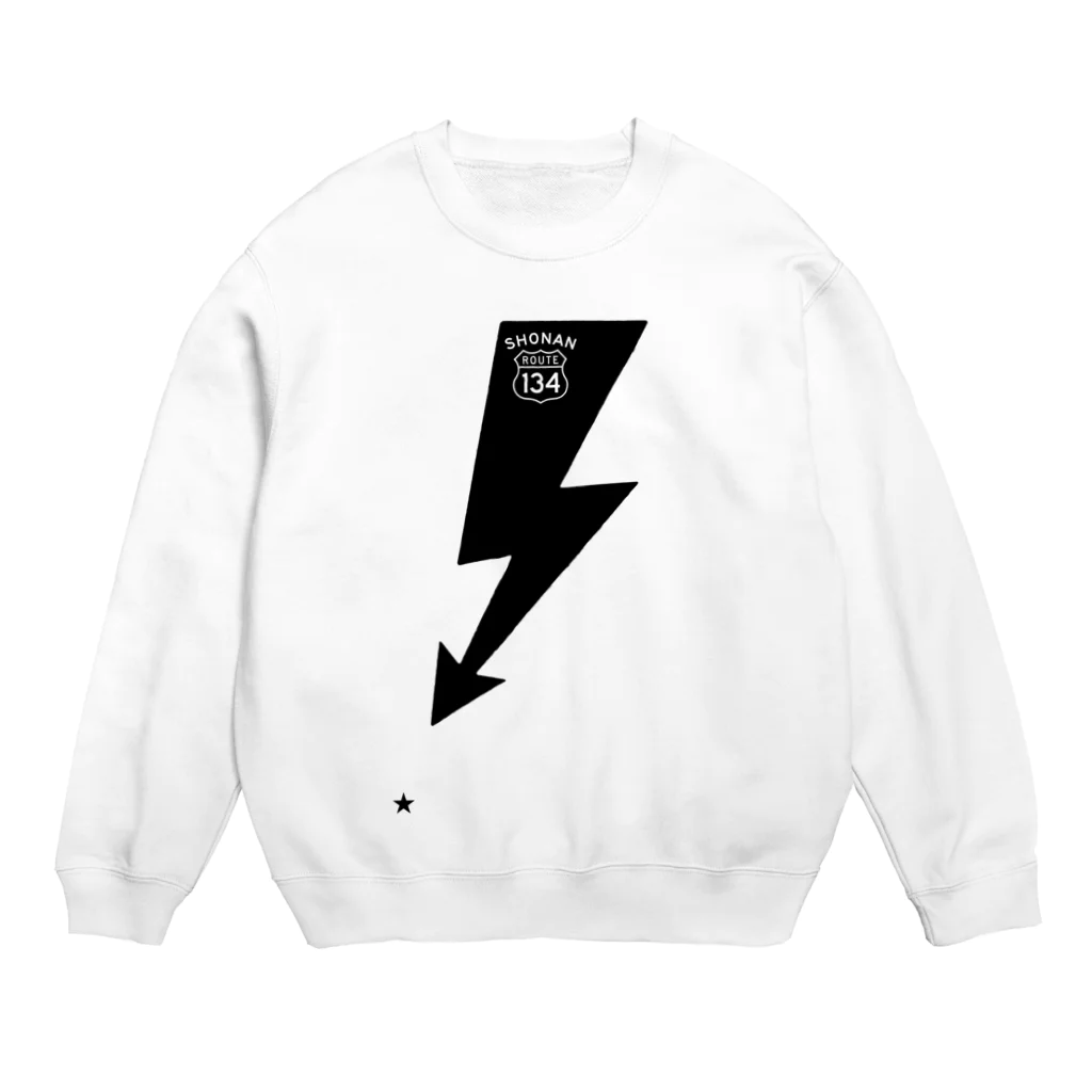 boldandnewのR134_No.001_02_BK Crew Neck Sweatshirt