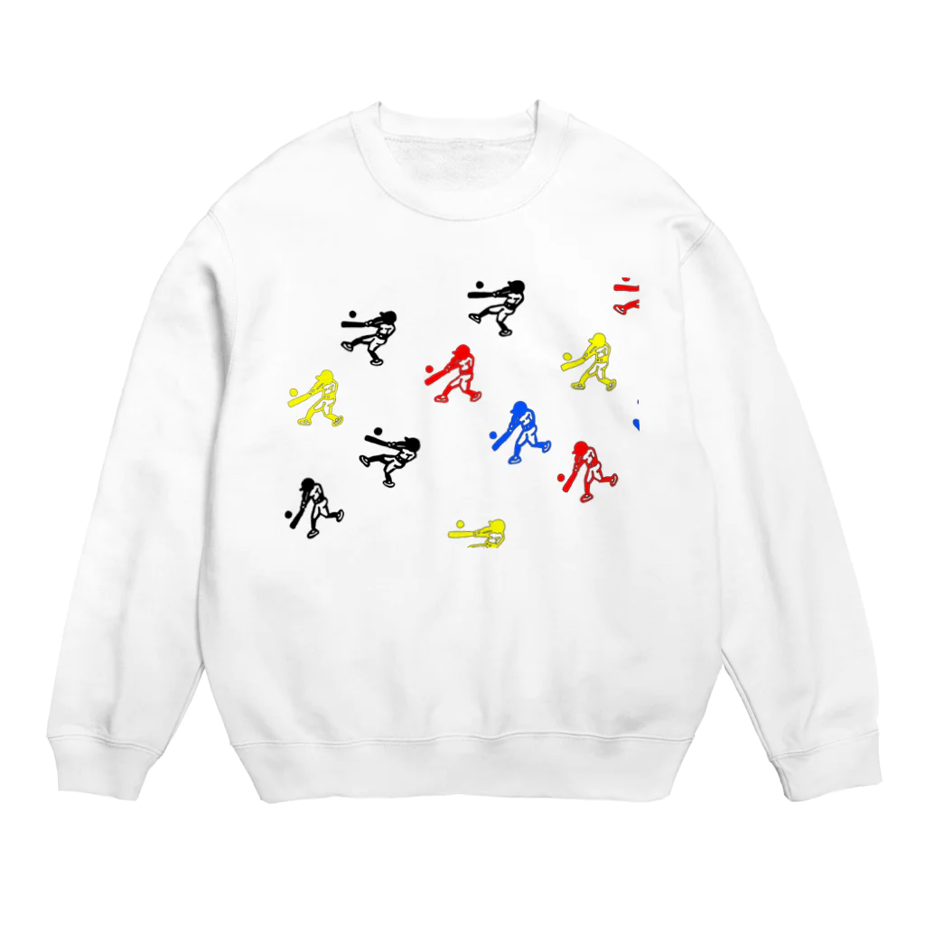 greetenの野球めいいっぱい 野球 Crew Neck Sweatshirt