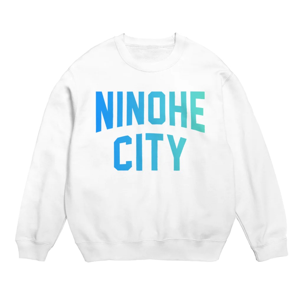 JIMOTOE Wear Local Japanの二戸市 NINOHE CITY Crew Neck Sweatshirt