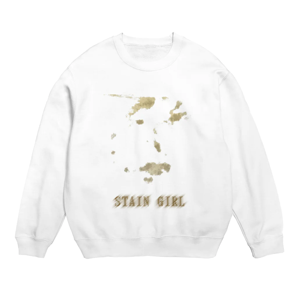 kuwanodonのSTAIN GIRL Crew Neck Sweatshirt