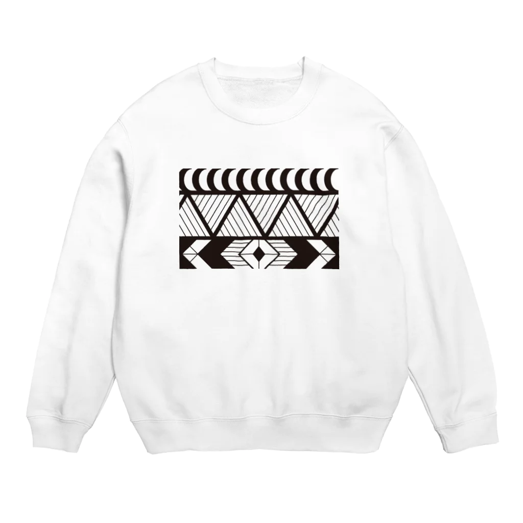 mutlulukのトライバル柄 Crew Neck Sweatshirt