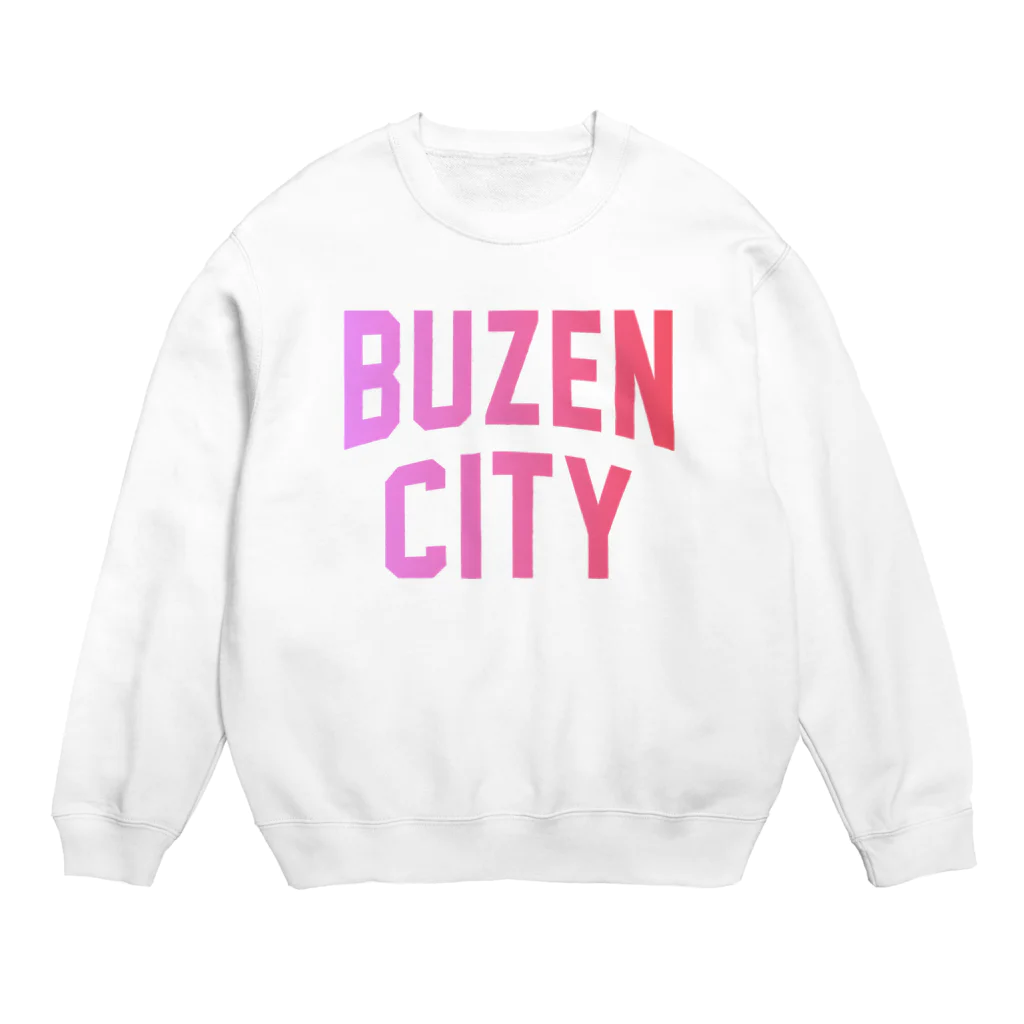 JIMOTOE Wear Local Japanの豊前市 BUZEN CITY Crew Neck Sweatshirt