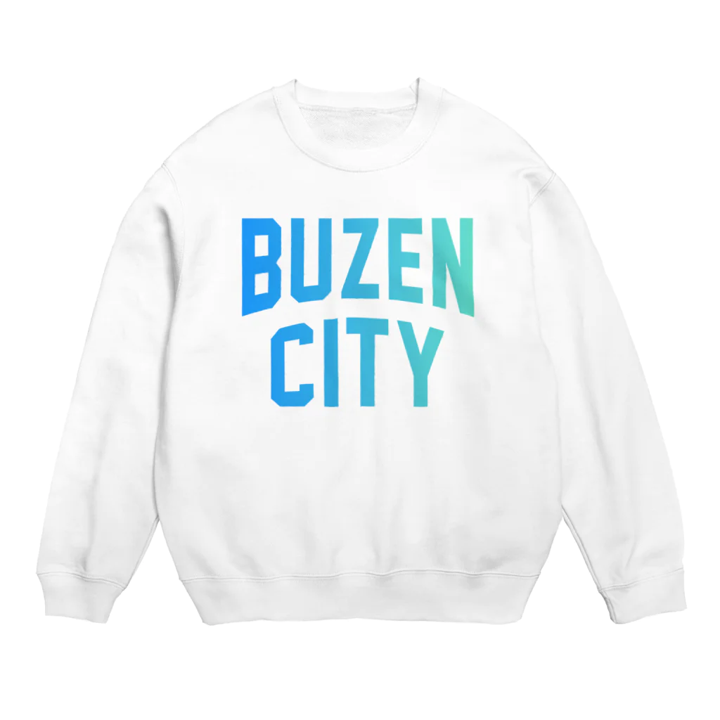 JIMOTOE Wear Local Japanの豊前市 BUZEN CITY Crew Neck Sweatshirt