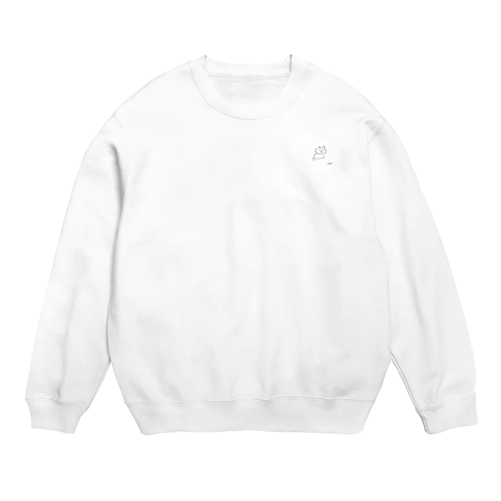 さかがわ成美のくちばしねこ Crew Neck Sweatshirt