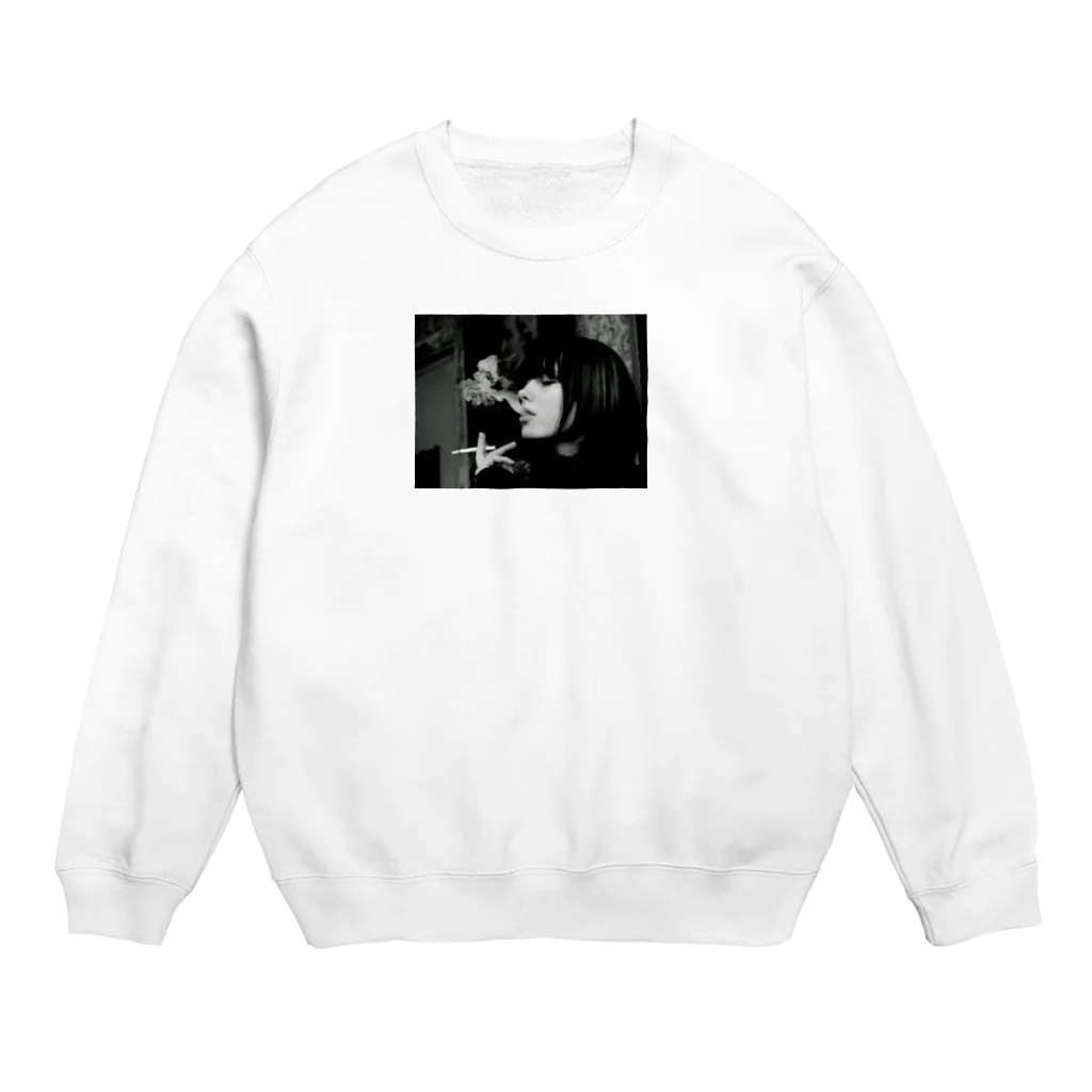 hotdogのsmokelady Crew Neck Sweatshirt