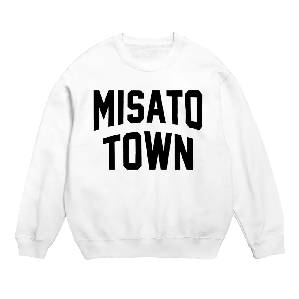 JIMOTOE Wear Local Japanの美里町 MISATO TOWN Crew Neck Sweatshirt