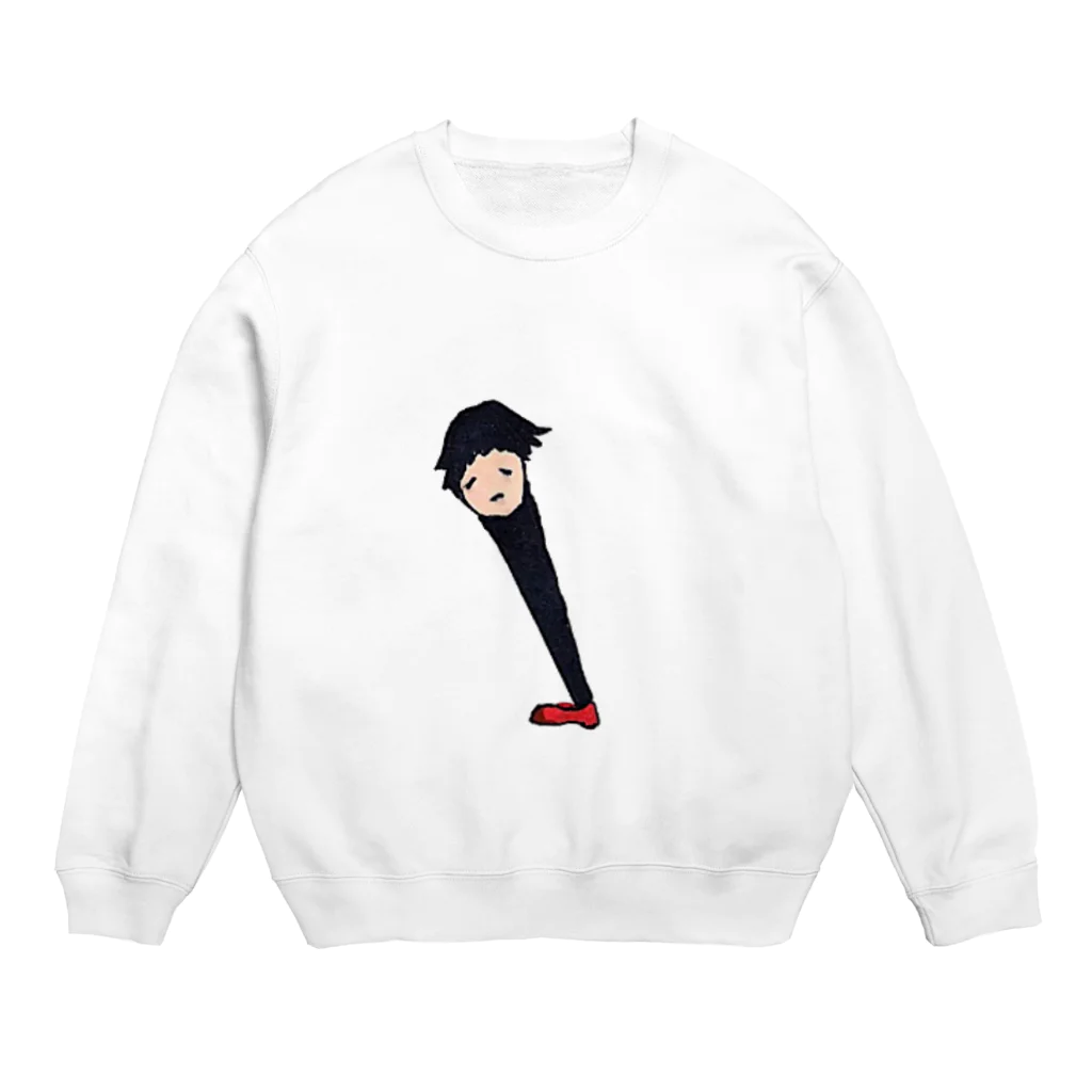 アタエル絵のみずくち Crew Neck Sweatshirt