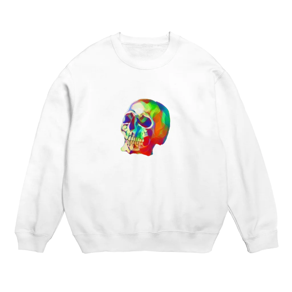 carubiのドクロくん Crew Neck Sweatshirt