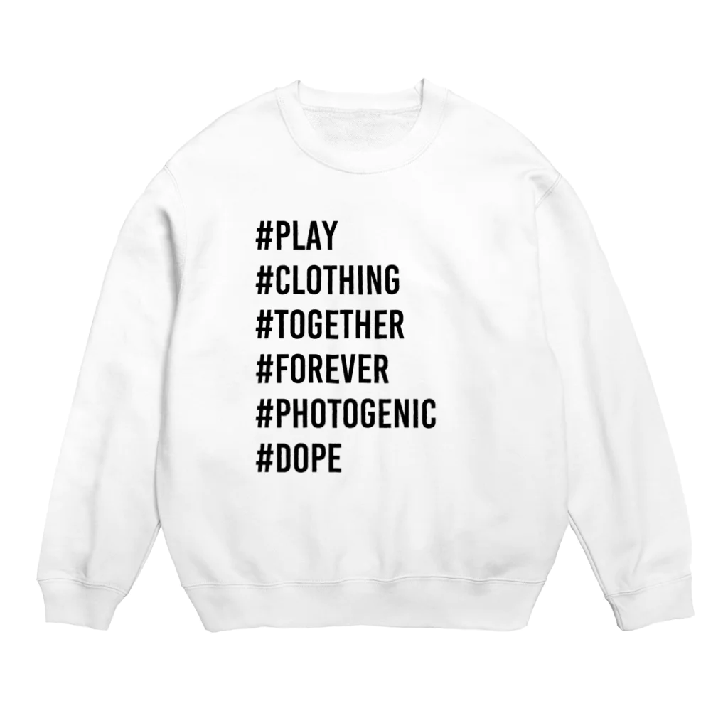 PLAY clothingのHASHTAG ① Crew Neck Sweatshirt