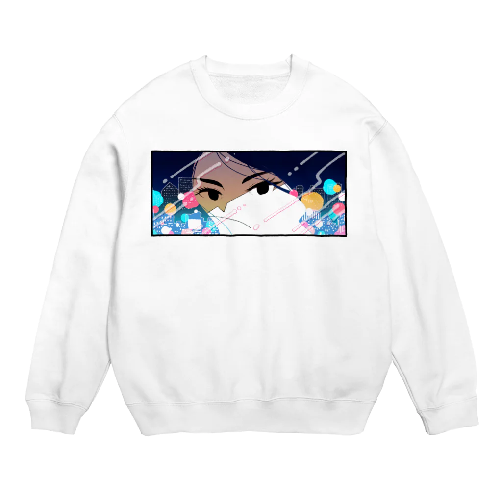 unknown＋storeの口ほどに語る Crew Neck Sweatshirt