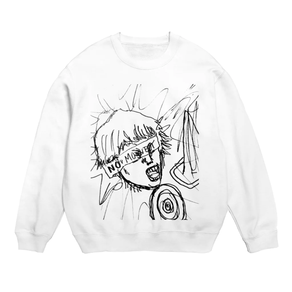 SMOKEBOXのno money Crew Neck Sweatshirt