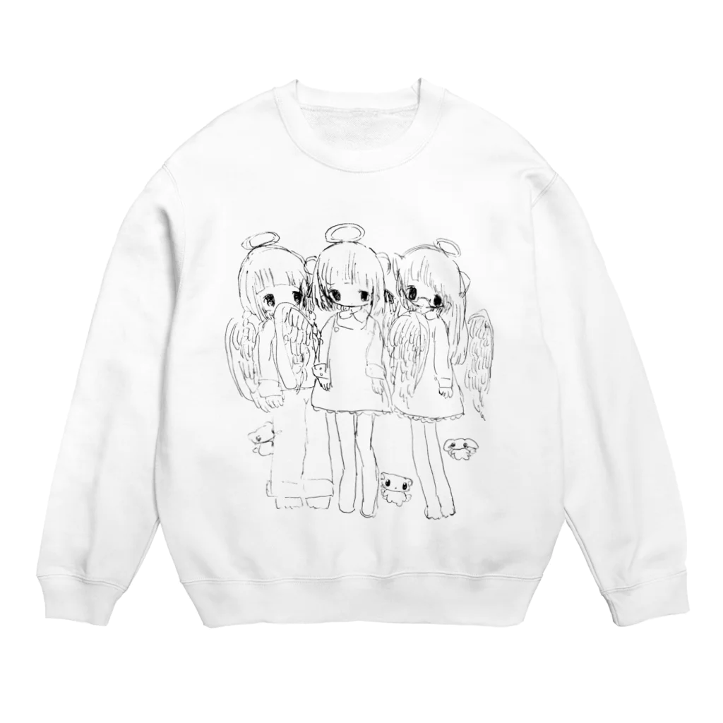 「ごめん々ね 」と言っのいじめ Crew Neck Sweatshirt