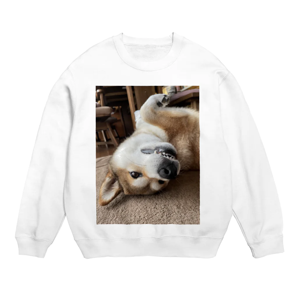 hyogo3000のMugi is Tanuki Crew Neck Sweatshirt