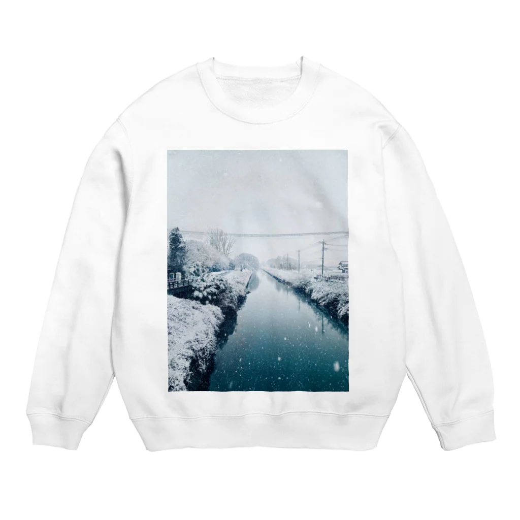 Mikazuki86の冬の景色1 Crew Neck Sweatshirt