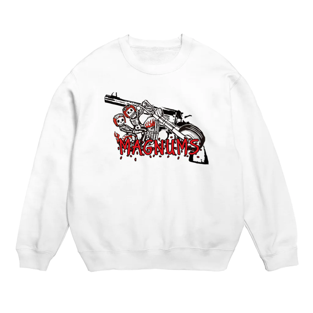 L.H.S.H のMAGNUMSオリジナル Crew Neck Sweatshirt