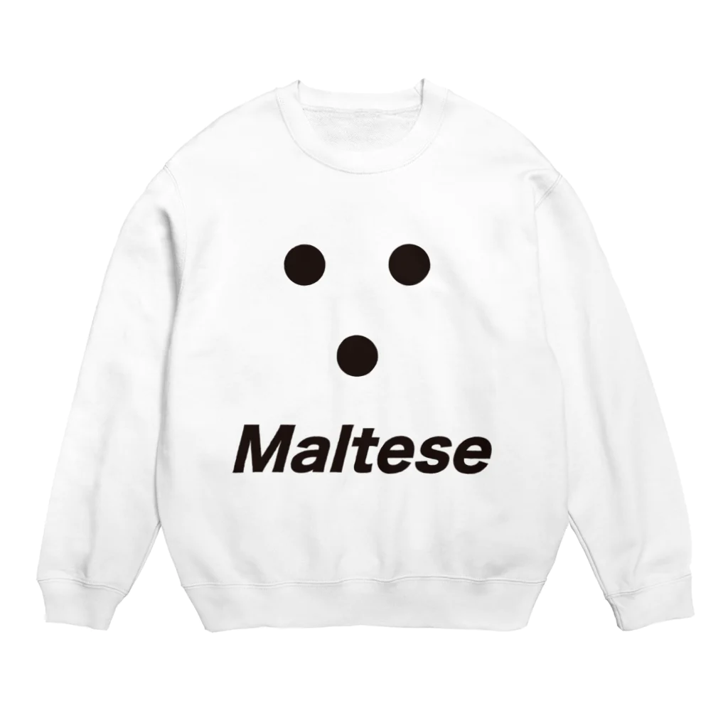 ヨープキャンが気になったのIs Maltese like this? Crew Neck Sweatshirt