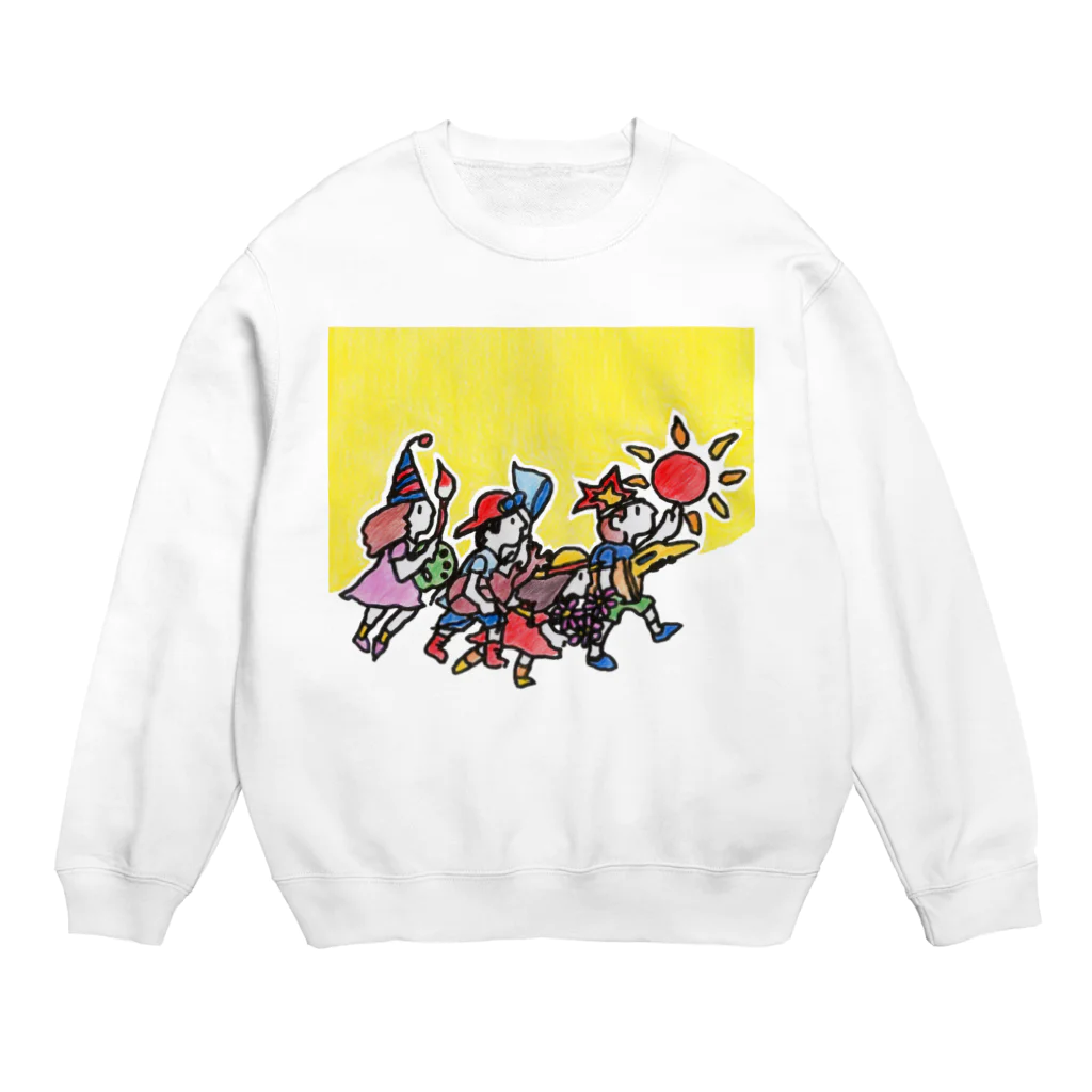 artcommunityのヒーロー研究室 Crew Neck Sweatshirt